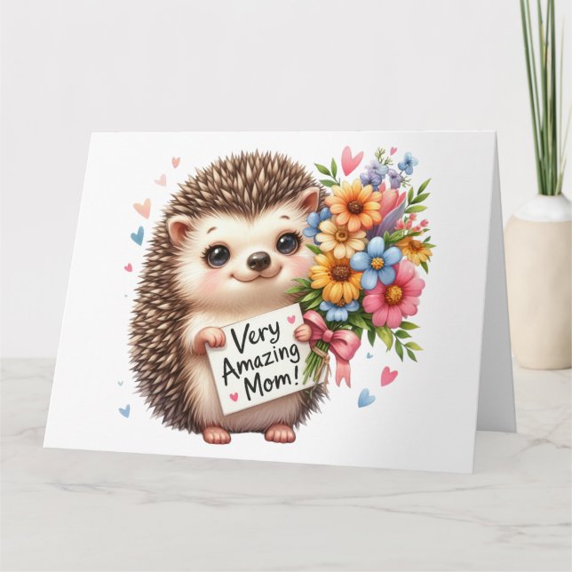 Tageskarte für hübsche Mütter Karte (Vorderseite)