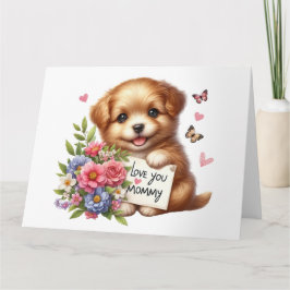 Tageskarte für hübsche Mütter Karte