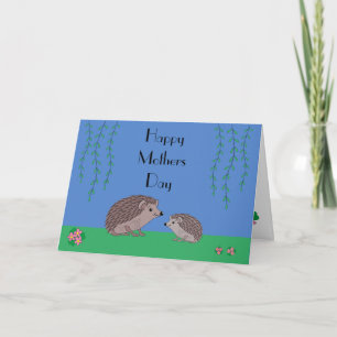 Tageskarte für Igel und Mütter Karte