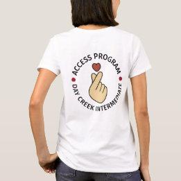Tageskreuz-Zwischenzugriff T-Shirt