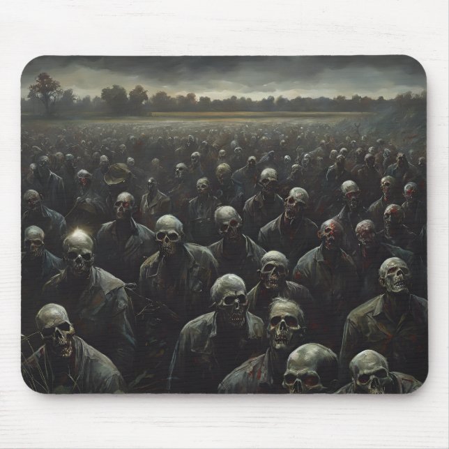 Tagesläufer-Zombie-Herde Mousepad (Vorne)