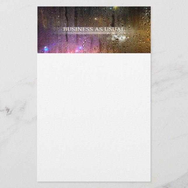 Tagesordnung Briefpapier (Vorderseite)
