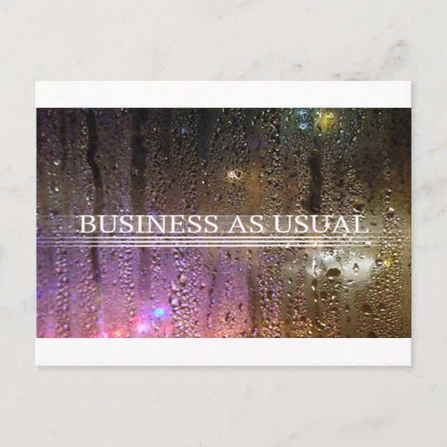 Tagesordnung Postkarte (Vorderseite)