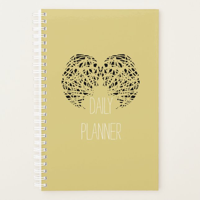 Tagesplaner mit einem Meditationsthema - HAMbWG Planer (Vorderseite)