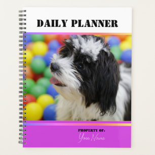 Tagesplaner mit Fotos - Violet - HAMbWG Planer