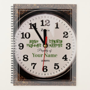 Tagesplaner mit Uhr Design - HAMbWG Planer