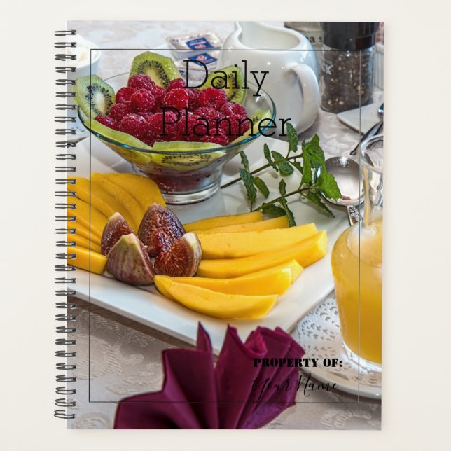 Tagesplaner - Restaurant - HAMbWG Planer (Vorderseite)