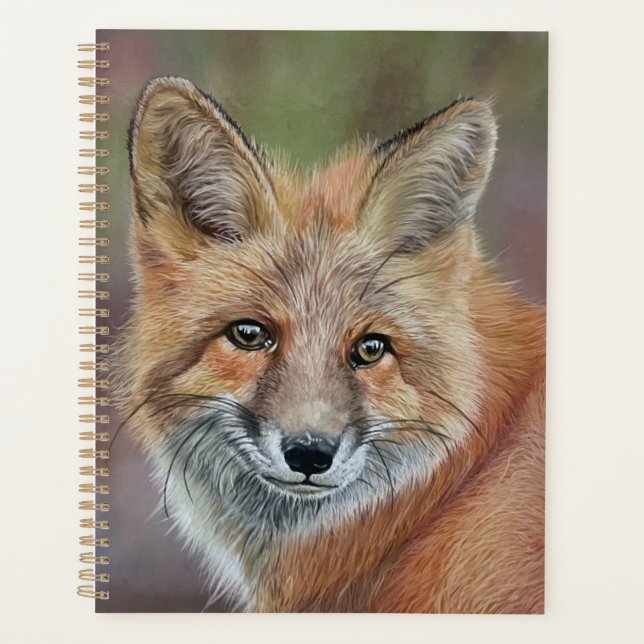 Tagesplaner zur Fox-Illustration Planer (Vorderseite)