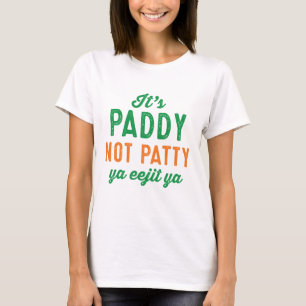 TagesShirt Paddynicht Patty lustigen St Patrick T-Shirt