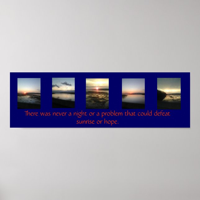 Tagessonne Poster (Vorne)