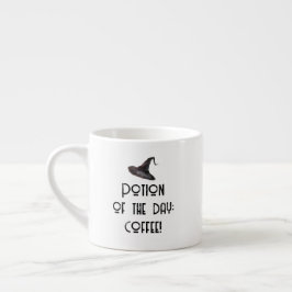 Tagesweiße Halloween Espressotasse