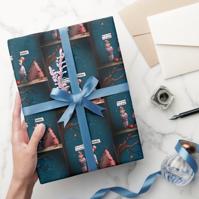 Tageszeitung Geschenkpapier (Schenken)