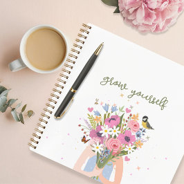 Tageszeitung "Grow Yourself" Notizbuch