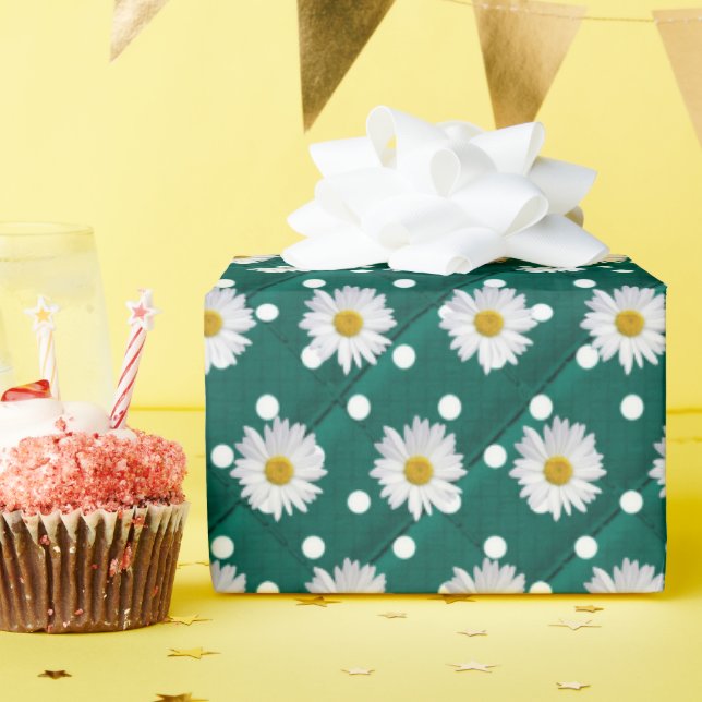 Tageszeitungen zu Polka-Punkten Geschenkpapier (Geburtstagsparty)