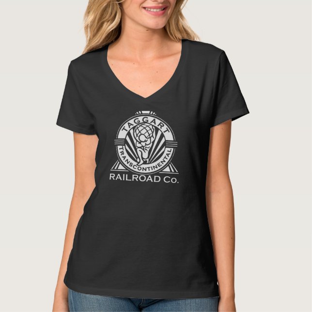 Taggart Transkontinentalbahn T-Shirt (Vorderseite)