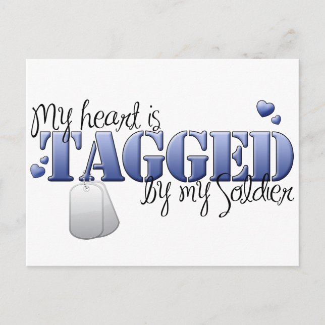 Tagged Postkarte (Vorderseite)