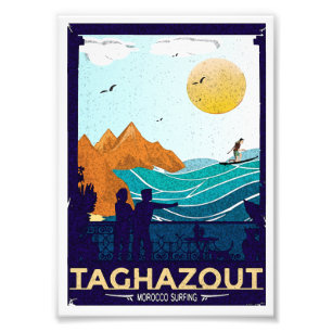Taghazout Marokko Fotodruck