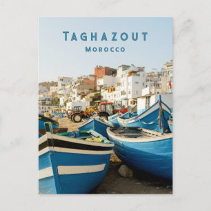 Taghazout Marokko Küstenort Postkarte