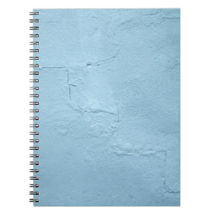 Täglich bemalte Mauer aus blauem Beton Notizblock