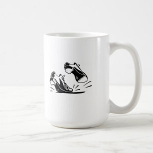 Täglich bin ich Shufflin ansteche Tanz-Tasse Kaffeetasse