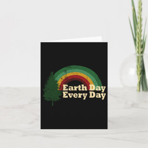 Täglich Earth Day Regenbogenkiefer Karte