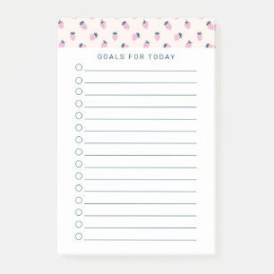 Täglich Liste zu erledigen, Prioritäten Liste Erdb Post-it Klebezettel