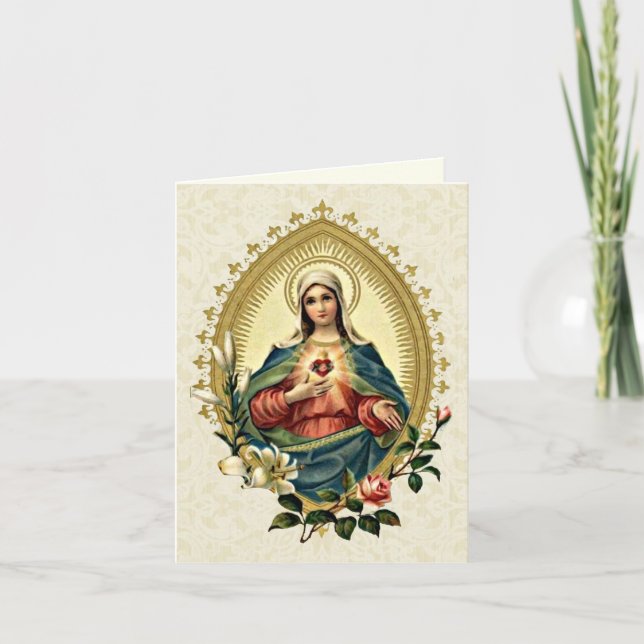 Täglich morgens Gebet Jungfrau Mary Religiou (Vorderseite)