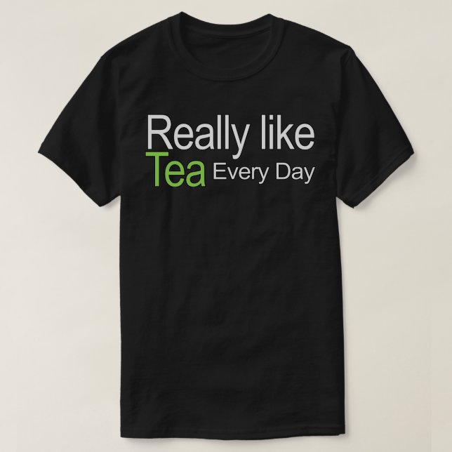 Täglich Tee zum Zitat (Design vorne)