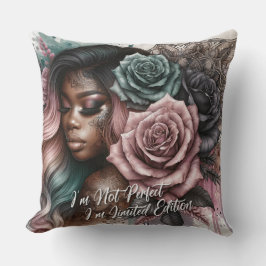 Tägliche Affirmation von Frauen Kissen