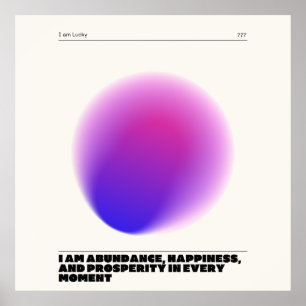 tägliche Bestätigung Poster