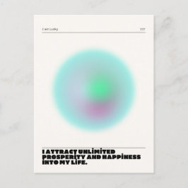 tägliche Bestätigung Postkarte