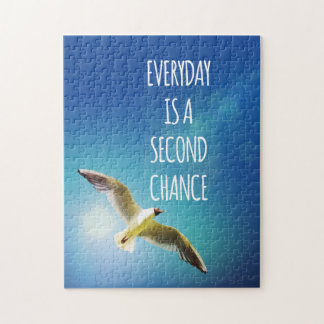 Tägliche Chance-Seemöwe-inspirierend Zitat
