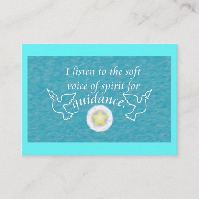 Tägliche Erinnerung - Anleitung Terminkarte (Vorderseite)