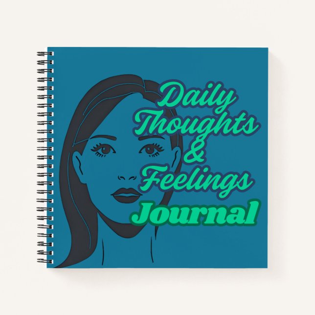 Tägliche Gedanken & Gefühle Notizbuch (Vorderseite)