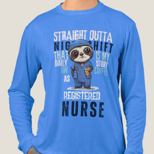 Tägliche Geschichte Nachtschicht Psychiatrische Ge Tri-Blend Shirt