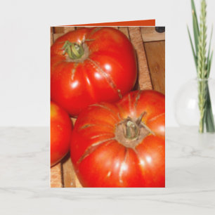 Tägliche Gruß-Karte/Tomaten Karte