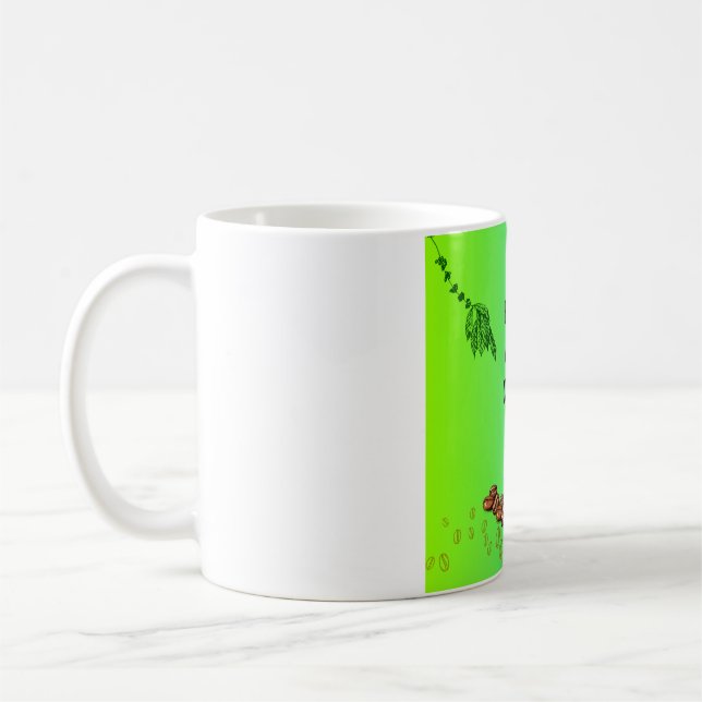 Tägliche Kaffee-Tasse Kaffeetasse (Links)
