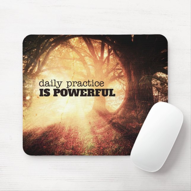 Tägliche Praxis Mousepad (Mit Mouse)
