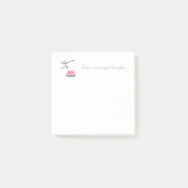 Tägliche Ziele Post-It Notes - Lotus & Swordmaster Klebezettel