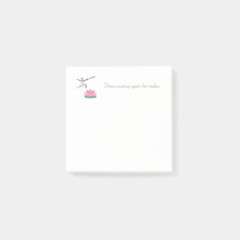 Tägliche Ziele Post-It Notes - Lotus & Swordmaster