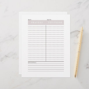 Täglicher Clip-it-Sheet