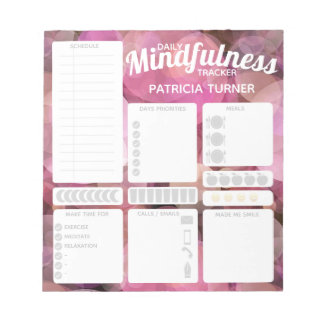 Täglicher Gewohnheitsgewohnheitstracker Dry Erase  Notizblock