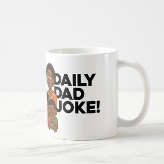 Täglicher Papa-Witz-Kaffeebecher  Kaffeetasse