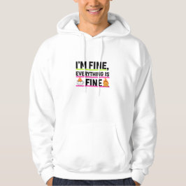 Täglicher Ritual-Aufkleber für Kaffeeliebhaber Hoodie