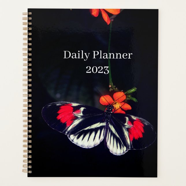 Täglicher Schmetterlingsplaner 2023 Planer (Vorderseite)