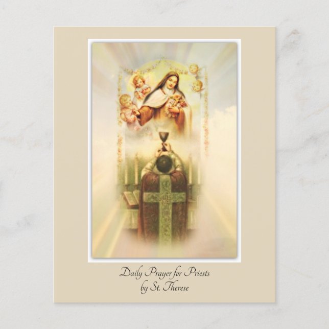 Tägliches Gebet für Priester von St. Therese katho (Vorderseite)