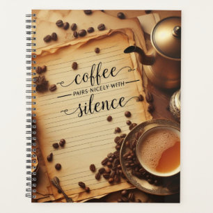 Tägliches Journal für Kaffeeliebhaber Planer