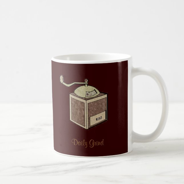 Tägliches Schleifen Kaffeetasse (Rechts)