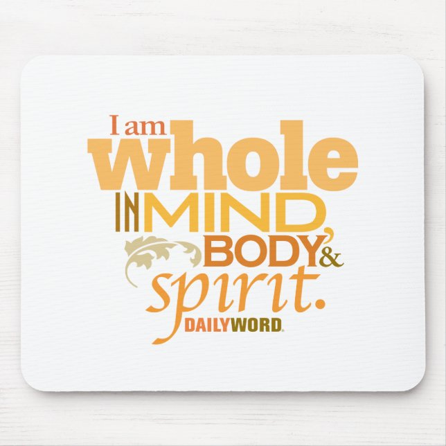 TÄGLICHES WORD® "Gesamtheit" Mousepad (Vorne)