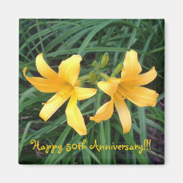 TAGLILIE "Downey" Gold Duo — Magnet